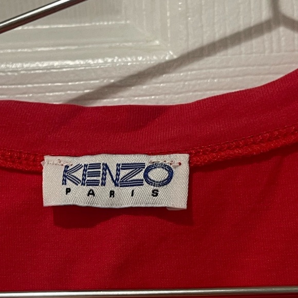Kenzo Kids Vibrant Red Tee with Logo - Picture 4 of 4